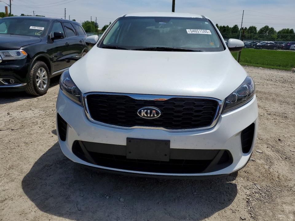 2019 Kia Sorento VIN 5XYPGDA5XKG448738 COPART salvage auction — REAR END, In - Cert Of Title-Salvage Title, sold $1,550 on 2026-07-10 (photo 5)