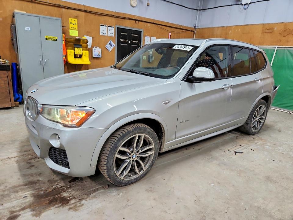 2016 BMW X3 VIN 5UXWX7C57G0S16507 COPART salvage auction — REAR END, Mi - Certificate Of Title, sold $3,850 on 2026-07-15 (photo 1)