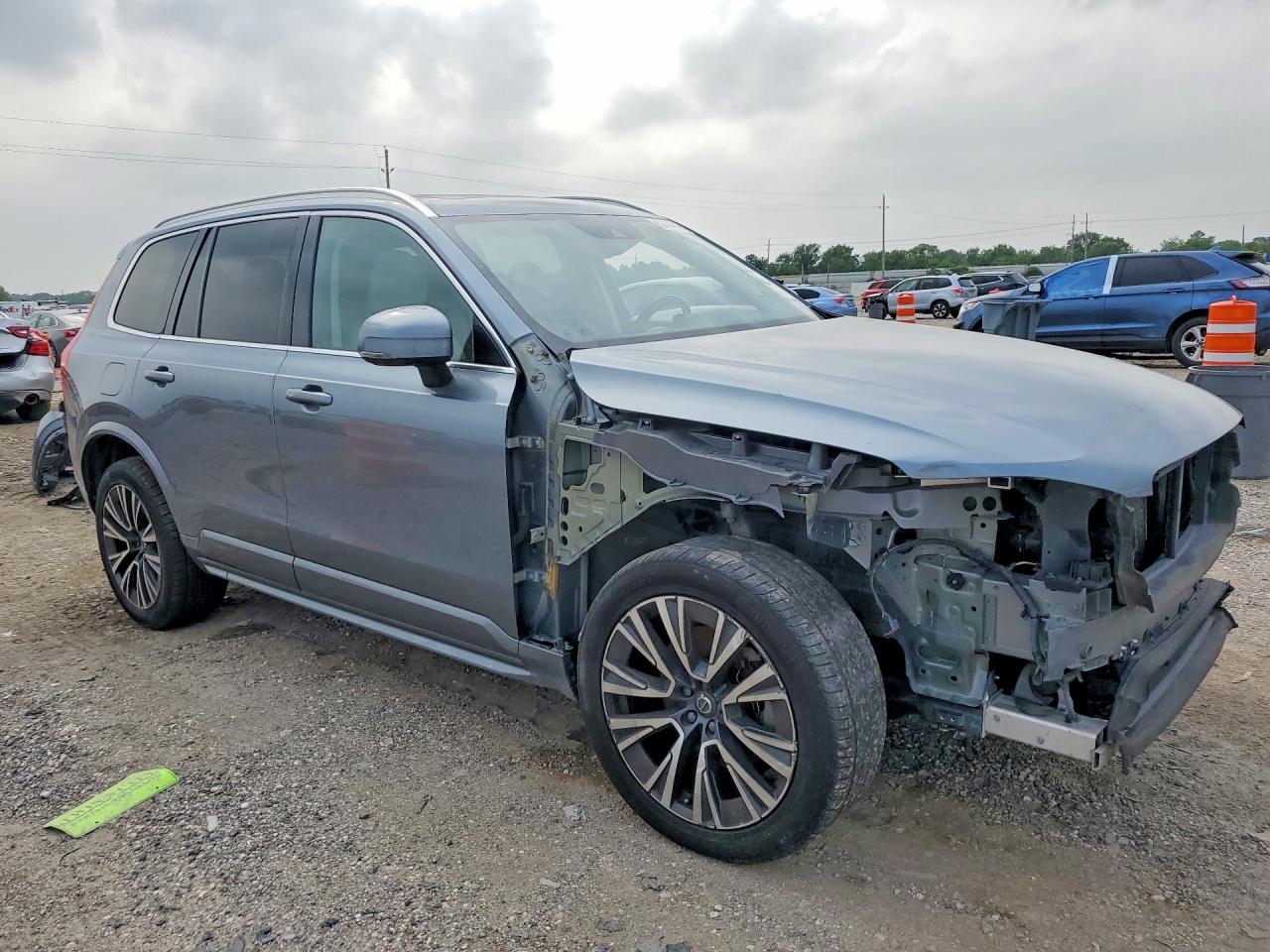 2020 Volvo XC90 VIN YV4102CK8L1585483 COPART salvage auction — Front End, TX - CERTIFICATE OF TITLE, sold $9,300 on 2026-07-08 (photo 4)