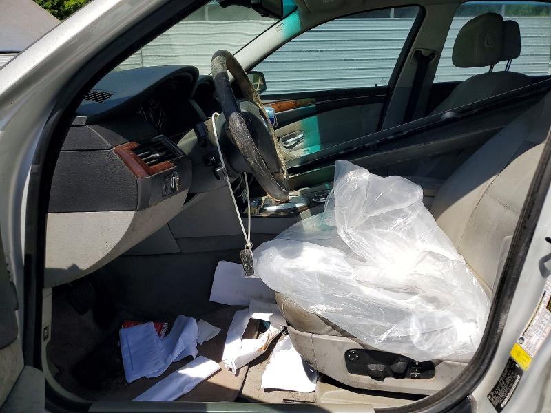 2008 BMW 5 series VIN WBANU535X8CT11957 COPART salvage auction — MECHANICAL, Sc - Cert Of Title-Salvage, sold $175 on 2026-07-14 (photo 7)