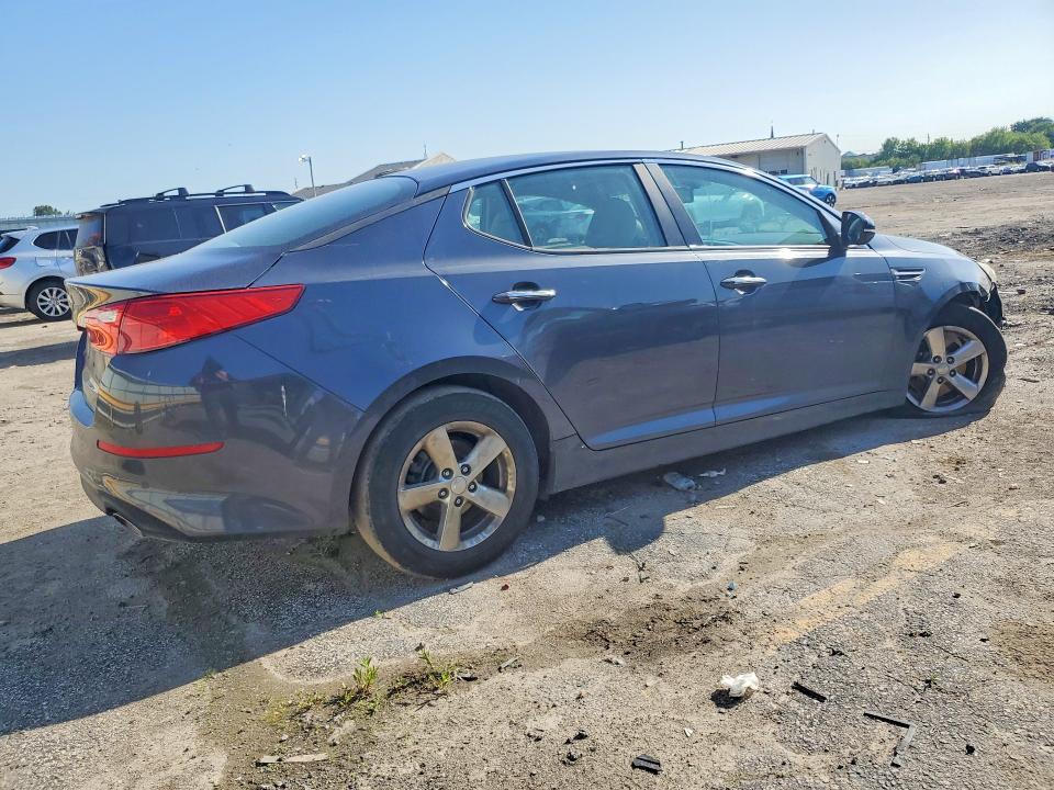2015 Kia Optima VIN 5XXGM4A79FG459153 COPART salvage auction — UNDERCARRIAGE, In - Cert Of Title-Salvage Title, sold $425 on 2026-07-13 (photo 3)