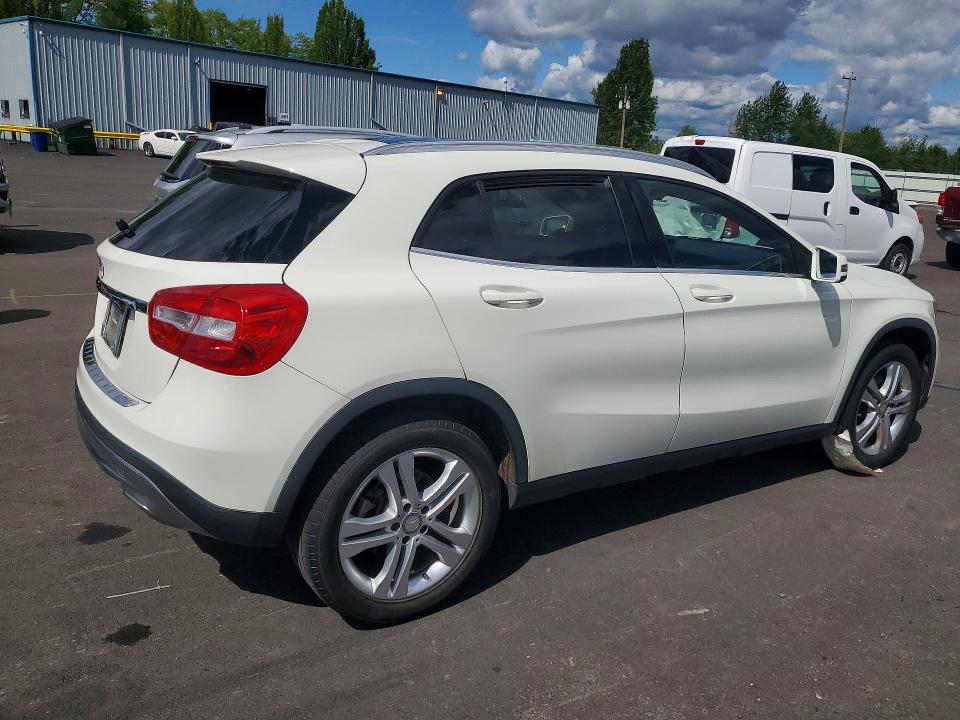 2016 Mercedes-benz Gla-klasse VIN WDCTG4EBXGJ230105 COPART salvage auction — UNDERCARRIAGE, Or - Salvage Title Certificate, sold $3,250 on 2026-07-06 (photo 3)