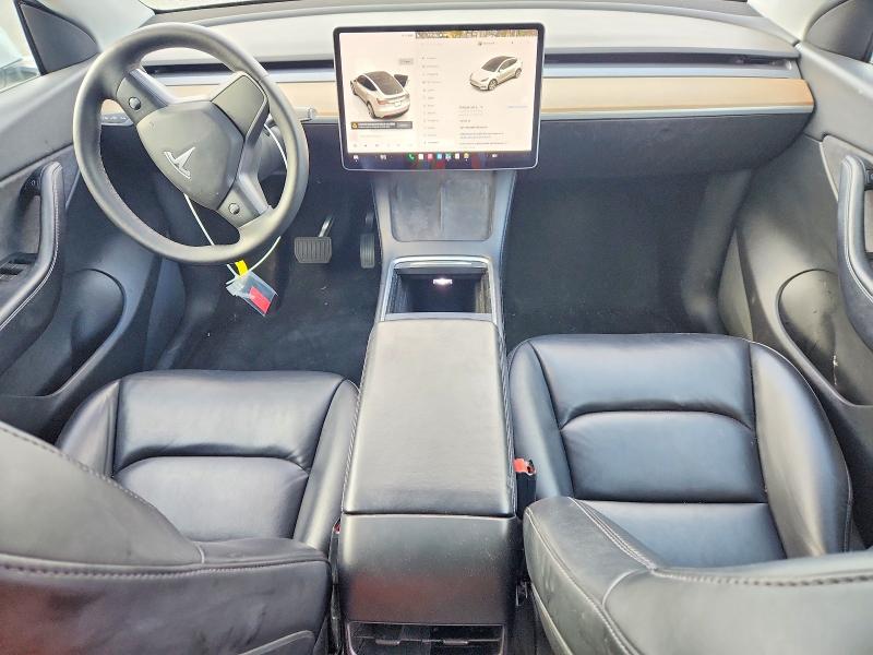 2022 Tesla Model y VIN 7SAYGDEE7NF355804 COPART salvage auction — REAR END, Ca - Salvage Certificate, sold $8,800 on 2026-07-28 (photo 8)