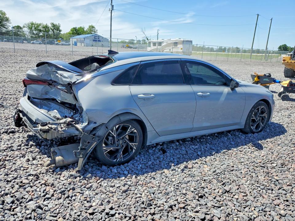 2025 Kia K5 VIN KNAG64J75S5330395 COPART salvage auction — REAR END, IN - CERT OF TITLE-SALVAGE TITLE, sold $6,600 on 2026-07-28 (photo 3)