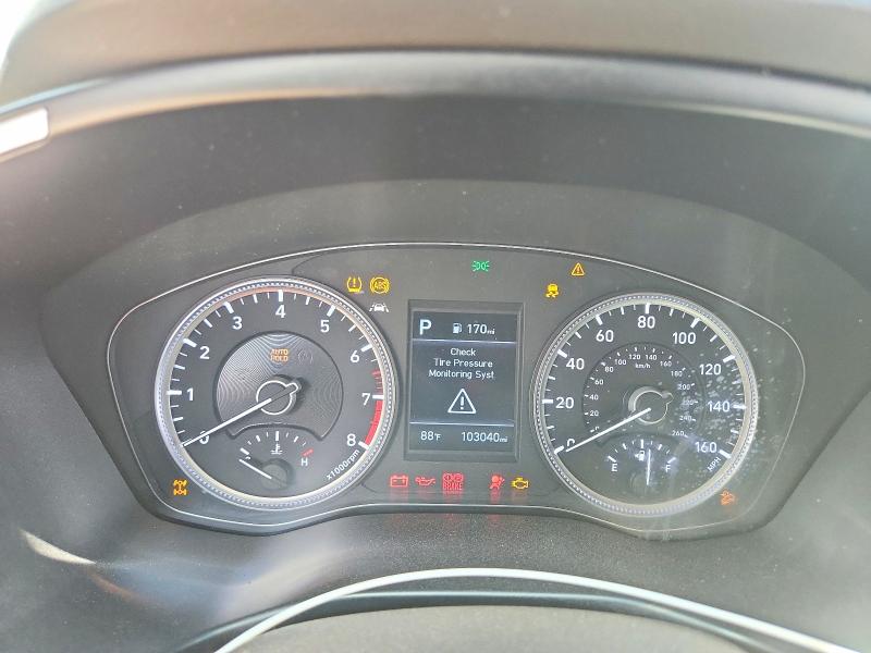 2019 Hyundai VIN 5NMS2CAD4KH077771 COPART salvage auction — FRONT END, Ut - Salvage Certificate, sold $3,150 on 2026-07-10 (photo 9)