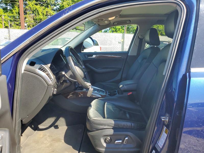 2016 Audi Q5 VIN WA1C2AFP5GA034838 COPART salvage auction — FRONT END, Pa - Certificate Of Salvage, sold $15 on 2026-07-27 (photo 7)