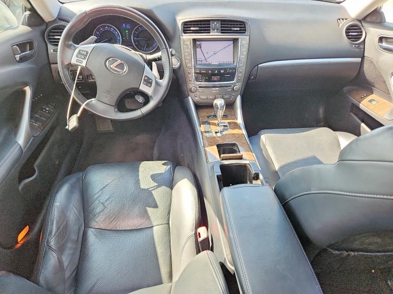 2011 Lexus Is VIN JTHCE5C28B5001779 COPART salvage auction — FRONT END, Tx - Salvage Vehicle Title, sold $5,000 on 2026-07-23 (photo 8)