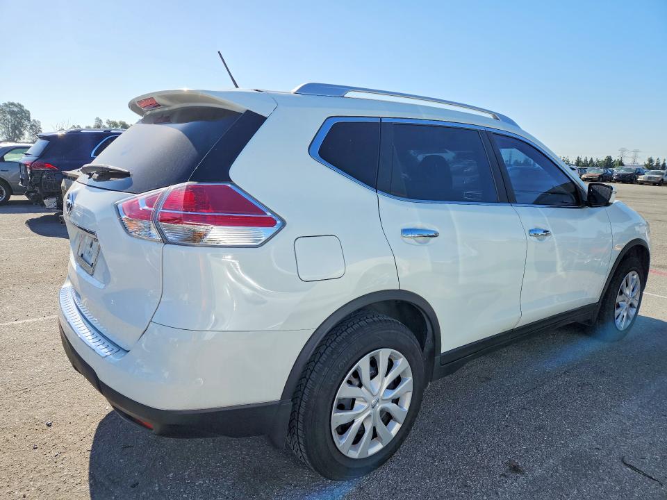 2016 Nissan VIN KNMAT2MT2GP594636 COPART salvage auction — SIDE, Ca - Salvage Certificate, sold $1,800 on 2026-07-07 (photo 3)