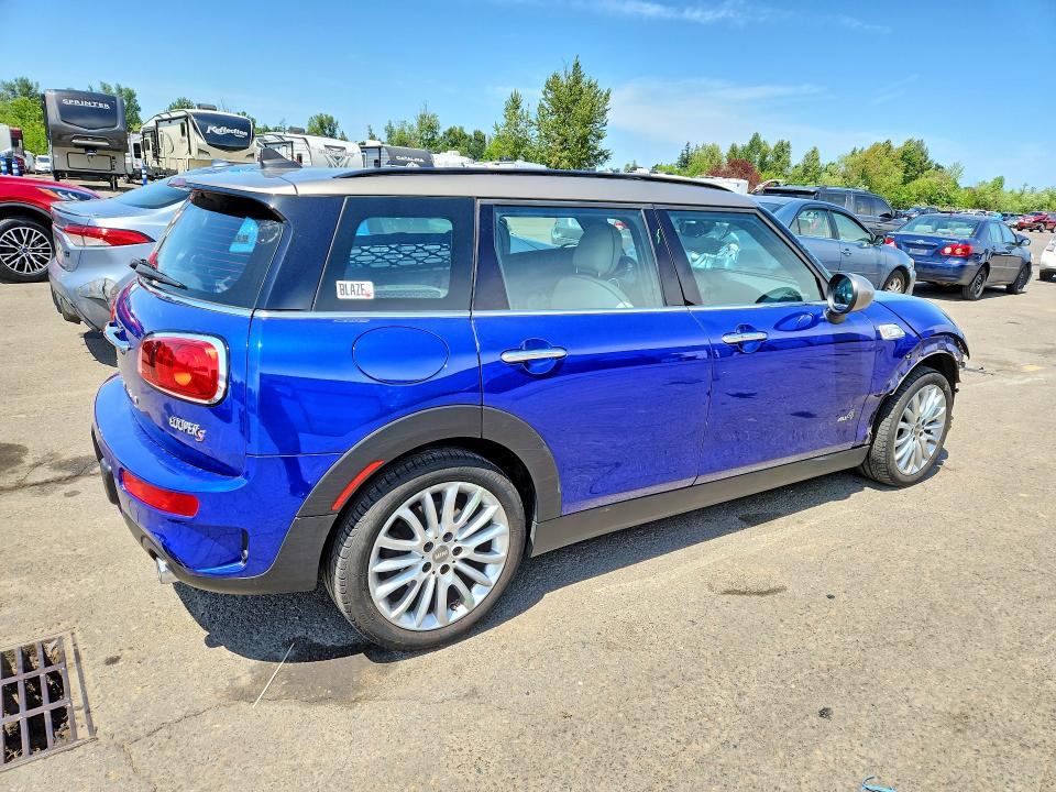 2019 Mini VIN WMWLU5C56K2G04844 COPART salvage auction — FRONT END, Or - Salvage Title Certificate, sold $3,050 on 2026-07-27 (photo 3)