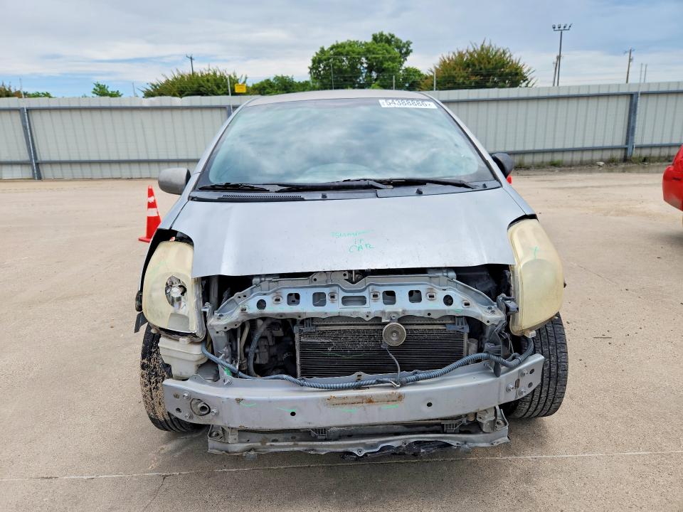 2008 Toyota Yaris VIN JTDJT923185209611 COPART salvage auction — FRONT END, Tx - Salvage Vehicle Title, sold $650 on 2026-07-09 (photo 5)