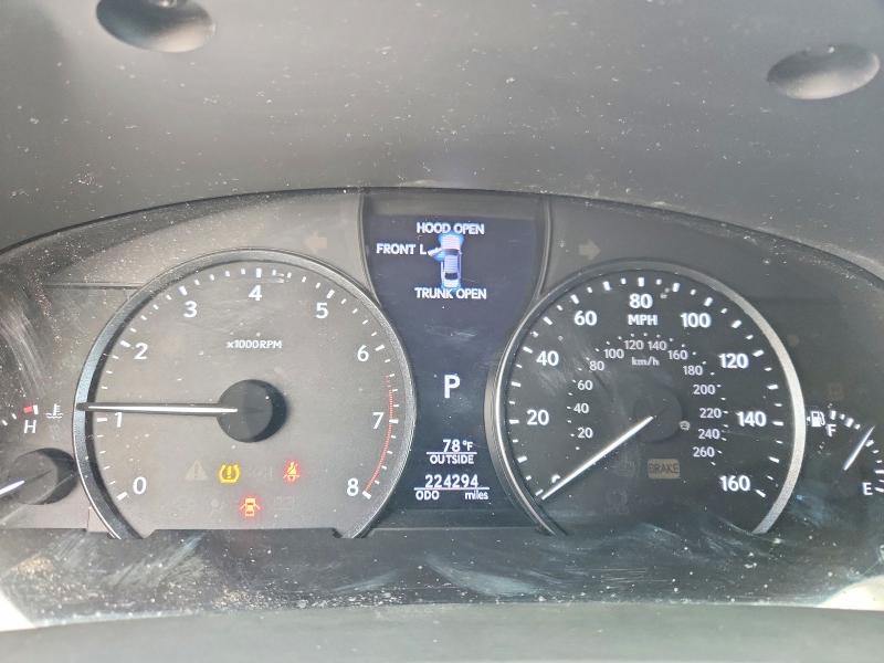 2015 Lexus VIN JTHBL5EF5F5133759 COPART salvage auction — UNDERCARRIAGE, TX - CERTIFICATE OF TITLE, sold $1,700 on 2026-07-24 (photo 9)