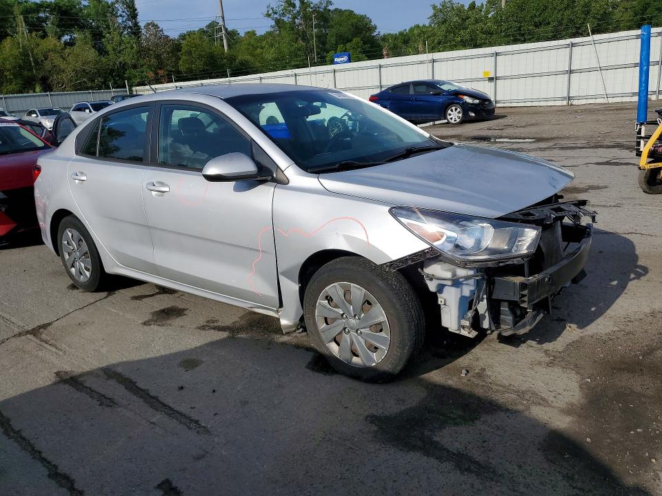 2020 Kia Rio VIN 3KPA24AD7LE335341 COPART salvage auction — FRONT END, Ga - Cert Of Title-Salvage, sold $2,100 on 2026-07-09 (photo 4)
