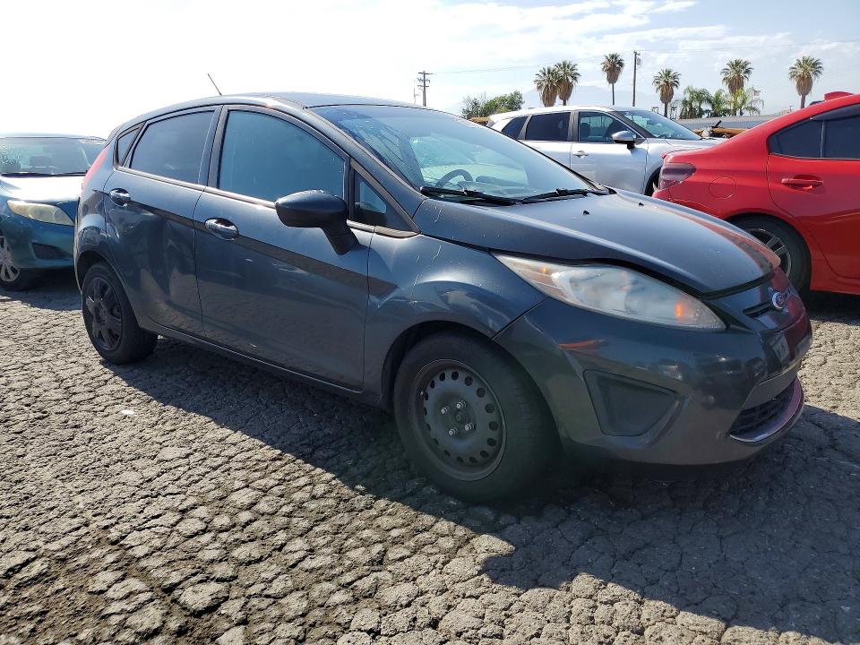 2011 Ford Fiesta VIN 3FADP4EJ8BM221132 COPART salvage auction — REAR END, Ca - Salvage Certificate, sold $250 on 2026-07-09 (photo 4)