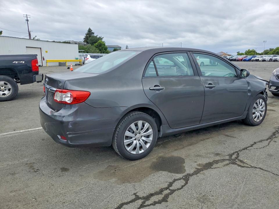 2012 Toyota Corolla VIN 5YFBU4EE3CP046084 COPART salvage auction — FRONT END, CA - SALVAGE CERTIFICATE, sold $1,650 on 2026-07-10 (photo 3)