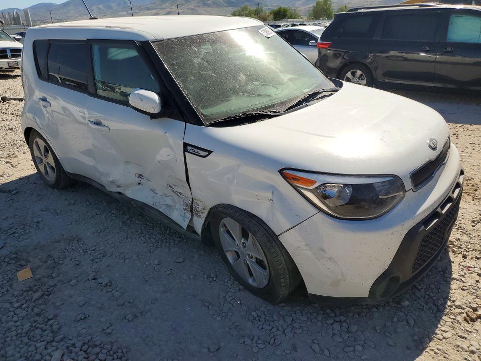 2016 Kia Soul VIN KNDJN2A25G7389091 COPART salvage auction — SIDE, Ut - Salvage Certificate, sold $875 on 2026-07-02 (photo 4)