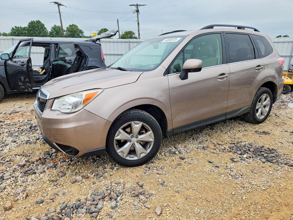 2014 Subaru Forester VIN JF2SJAHC2EH471006 COPART salvage auction — HAIL, Mo - Salvage Certificate Of Title, sold $300 on 2026-07-20 (photo 1)