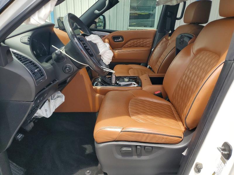 2022 Infiniti Qx80 VIN JN8AZ2BDXN9870139 COPART salvage auction — FRONT END, Ok - Cert Of Title-Salvage, sold $15,600 on 2026-08-12 (photo 7)