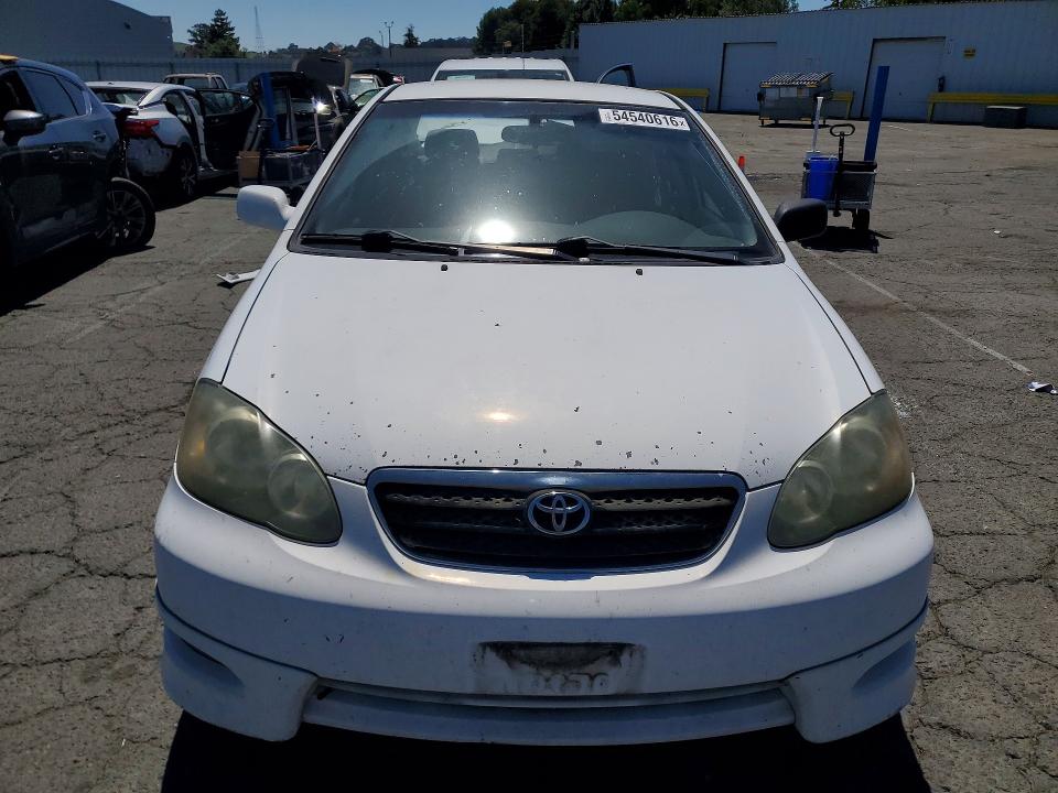 2008 Toyota Corolla VIN 1NXBR30E88Z948710 COPART salvage auction — REAR END, Ca - Dlr/Dis/Exp Only Salvage Title, sold $925 on 2026-07-10 (photo 5)