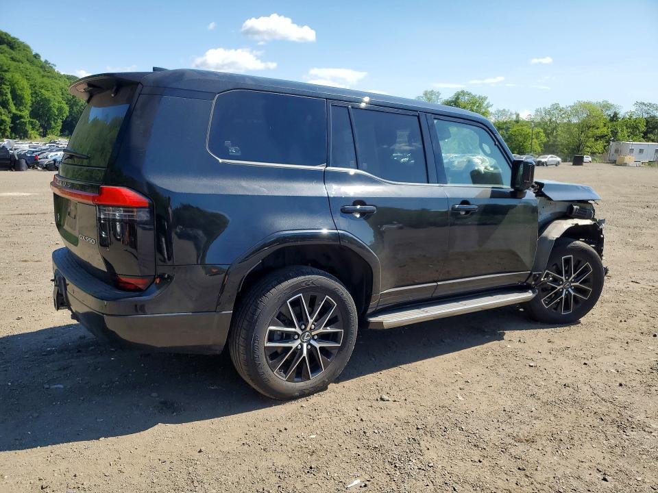 2025 Lexus Gx VIN JTJTBCDX1S5048139 COPART salvage auction — FRONT END, Ny - Mv-907A Salvage Certificate, sold $33,000 on 2026-07-14 (photo 3)