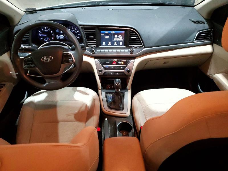 2017 Hyundai Elantra VIN 5NPD84LF5HH104113 COPART salvage auction — FRONT END, Pa - Certificate Of Salvage, sold $1,600 on 2026-07-02 (photo 8)