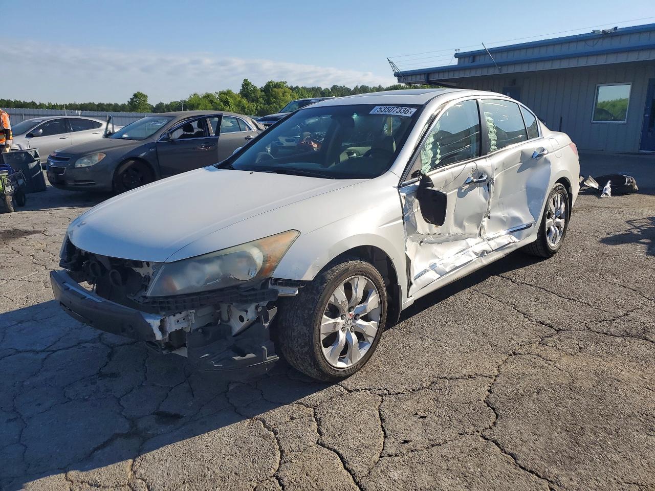 2010 Honda Accord VIN 5KBCP3F84AB013491 COPART salvage auction — Front End, TN - SALVAGE CERTIFICATE, sold $450 on 2026-06-23 (photo 1)