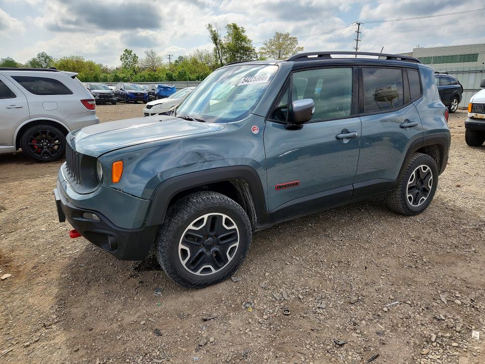 2015 Jeep VIN ZACCJBCT0FPC20480 COPART salvage auction — FRONT END, Il - Salvage Certificate, sold $1,700 on 2026-07-17 (photo 1)