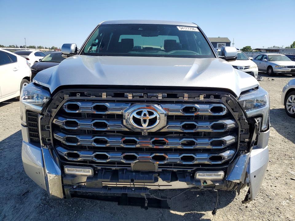 2024 Toyota Tundra VIN 5TFNA5DB2RX143158 COPART salvage auction — FRONT END, Ca - Salvage Certificate, sold $33,750 on 2026-07-02 (photo 5)