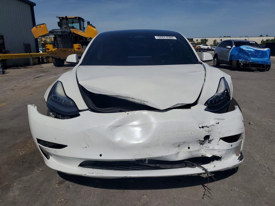 2021 Tesla VIN 5YJ3E1EA9MF849265 COPART salvage auction — FRONT END, Fl - Certificate Of Destruction, sold $1,200 on 2026-07-30 (photo 5)