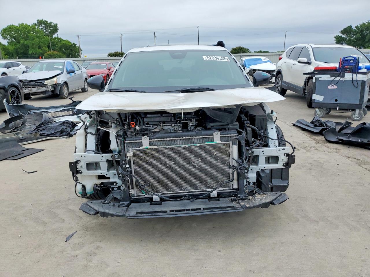 2025 Honda Civic VIN 19XFL2H87SE035636 COPART salvage auction — Front End, Sv - Salvage Title, sold $10,000 on 2026-07-09 (photo 5)