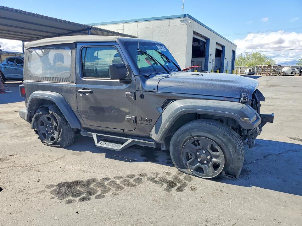 2023 Jeep Wrangler / VIN 1C4GJXAN3PW671314 COPART salvage auction — FRONT END, TX - SALVAGE VEHICLE TITLE, sold $6,300 on 2026-07-24 (photo 4)