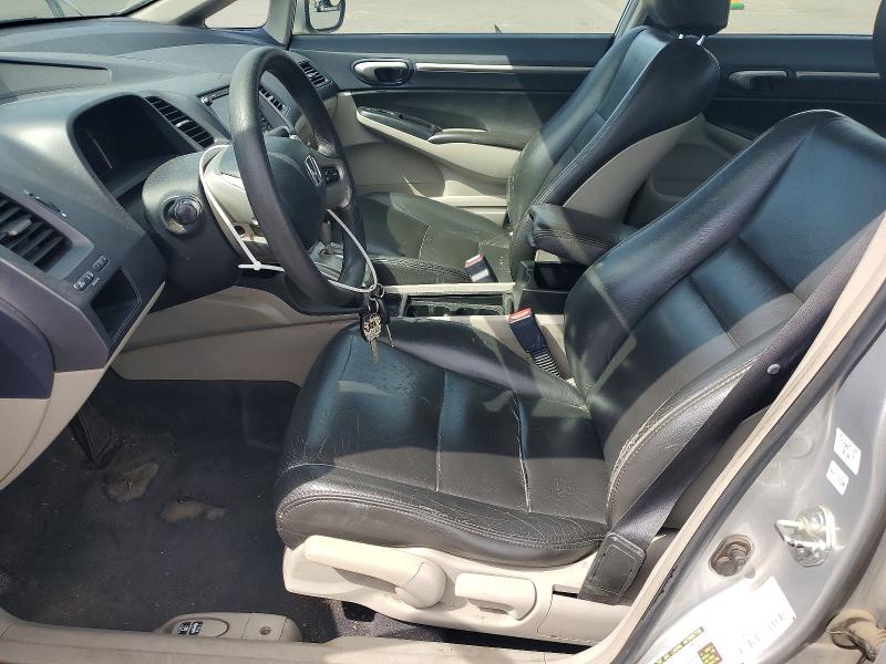 2008 Honda Civic VIN JHMFA36298S021719 COPART salvage auction — REAR END, Or - Salvage Title Certificate, sold $1,150 on 2026-07-08 (photo 7)