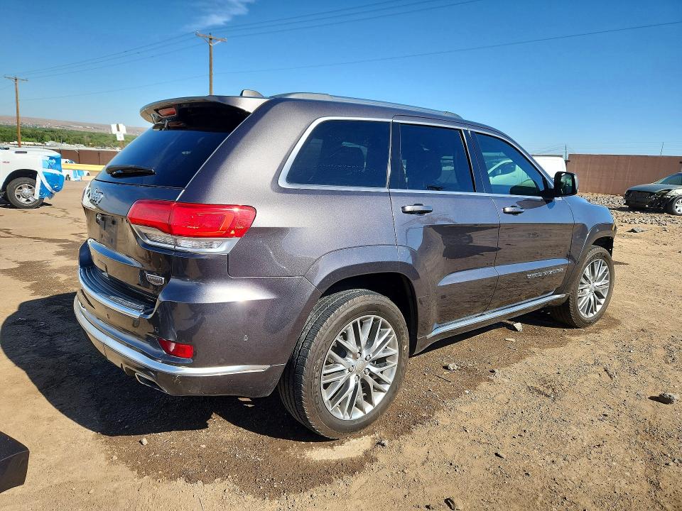 2017 Jeep Grand cherokee VIN 1C4RJFJT4HC844035 COPART salvage auction — FRONT END, Nm - Cert Of Title-Salvage, sold $3,600 on 2026-07-23 (photo 3)