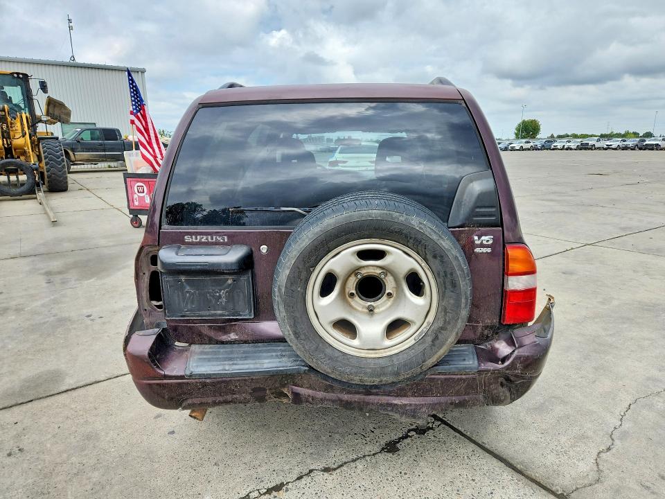 2002 Suzuki Xl7 VIN JS3TX92V224130235 COPART salvage auction — FRONT END, Ca - Salvage Certificate, sold $100 on 2026-07-20 (photo 6)