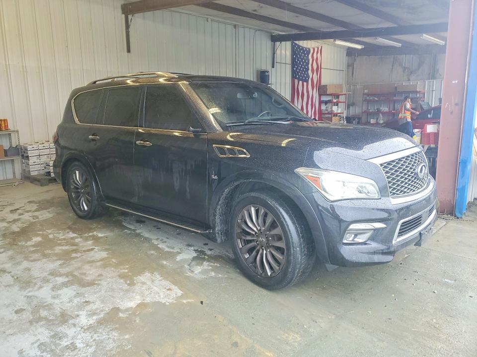 2016 Infiniti VIN JN8AZ2NE9G9121727 COPART salvage auction — SIDE, Fl - Cert Of Title Slvg Rebuildable, sold $325 on 2026-07-29 (photo 4)