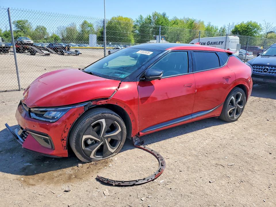 2024 Kia Ev6 VIN KNDC4DLC5R5196483 COPART salvage auction — FRONT END, Pa - Certificate Of Salvage, sold $10,300 on 2026-07-13 (photo 1)