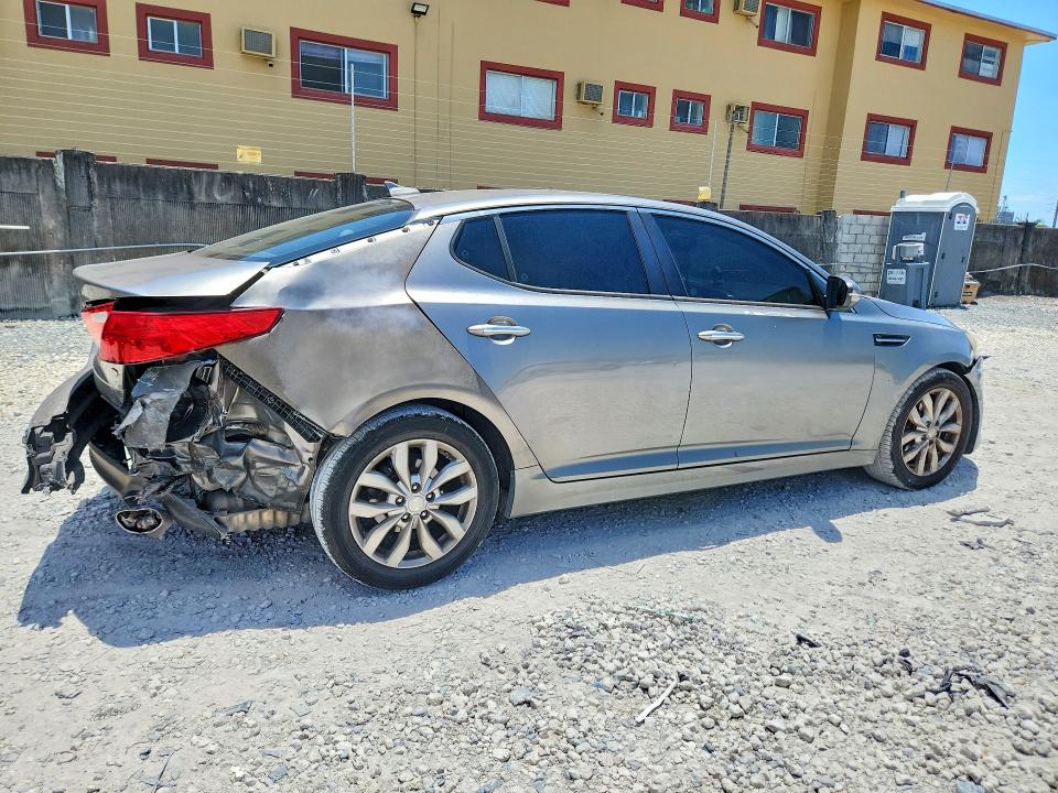 2015 Kia Optima VIN 5XXGM4A78FG472332 COPART salvage auction — REAR END, FL - CERT OF TITLE SLVG REBUILDABLE, sold $550 on 2026-07-27 (photo 3)