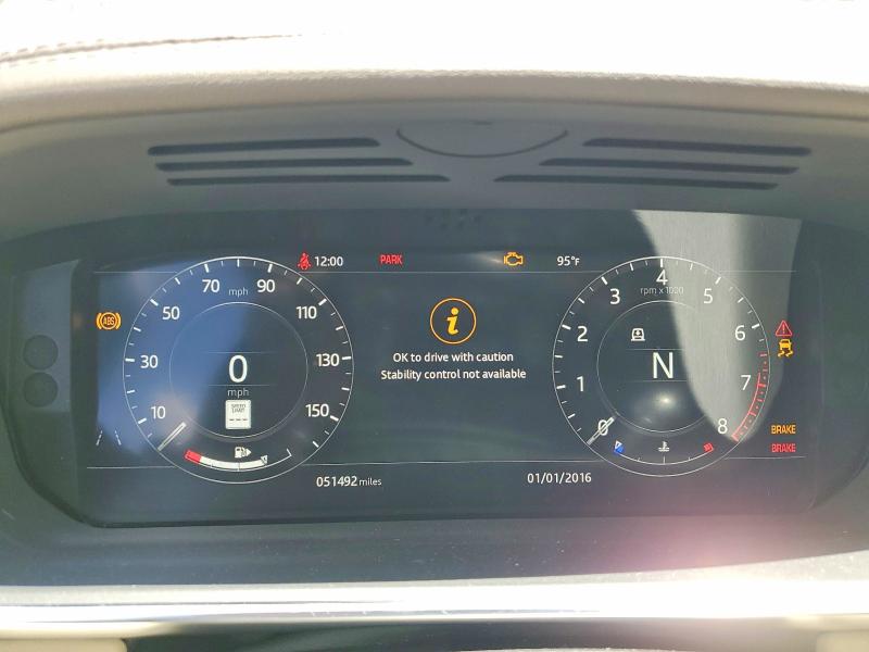 2019 Land rover Range rover sport VIN SALWR2RU5KA861522 COPART salvage auction — MINOR DENT/SCRATCHES, Ky - Certificate Of Title (P), sold $16,300 on 2026-07-02 (photo 9)