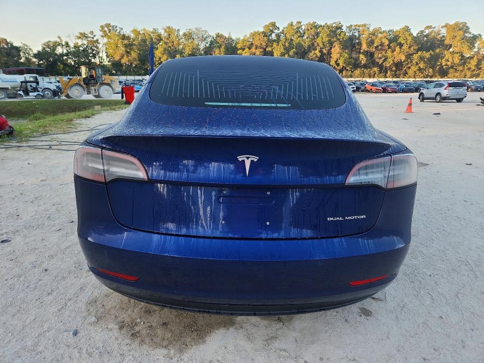 2018 Tesla Model 3 VIN 5YJ3E1EB1JF115000 COPART salvage auction — FRONT END, Fl - Cert Of Title Slvg Rebuildable, sold $7,100 on 2026-07-07 (photo 6)