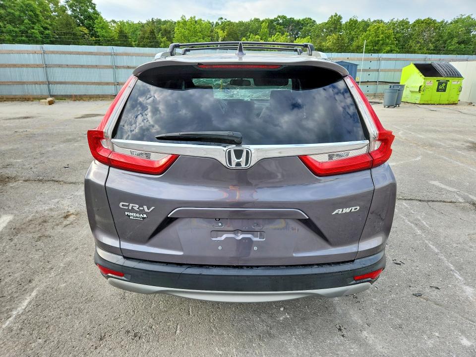 2018 Honda Cr-v VIN 7FARW2H82JE002397 COPART salvage auction — HAIL, Mo - Salvage Certificate Of Title, sold $6,600 on 2026-07-08 (photo 6)