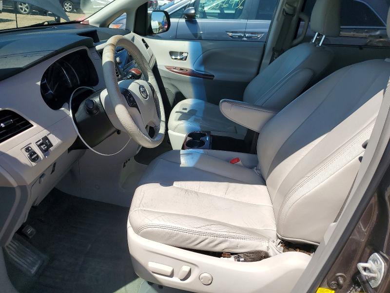 2011 Toyota Sienna VIN 5TDYK3DC3BS158447 COPART salvage auction — FRONT END, Il - Salvage Certificate, sold $1,400 on 2026-07-07 (photo 7)