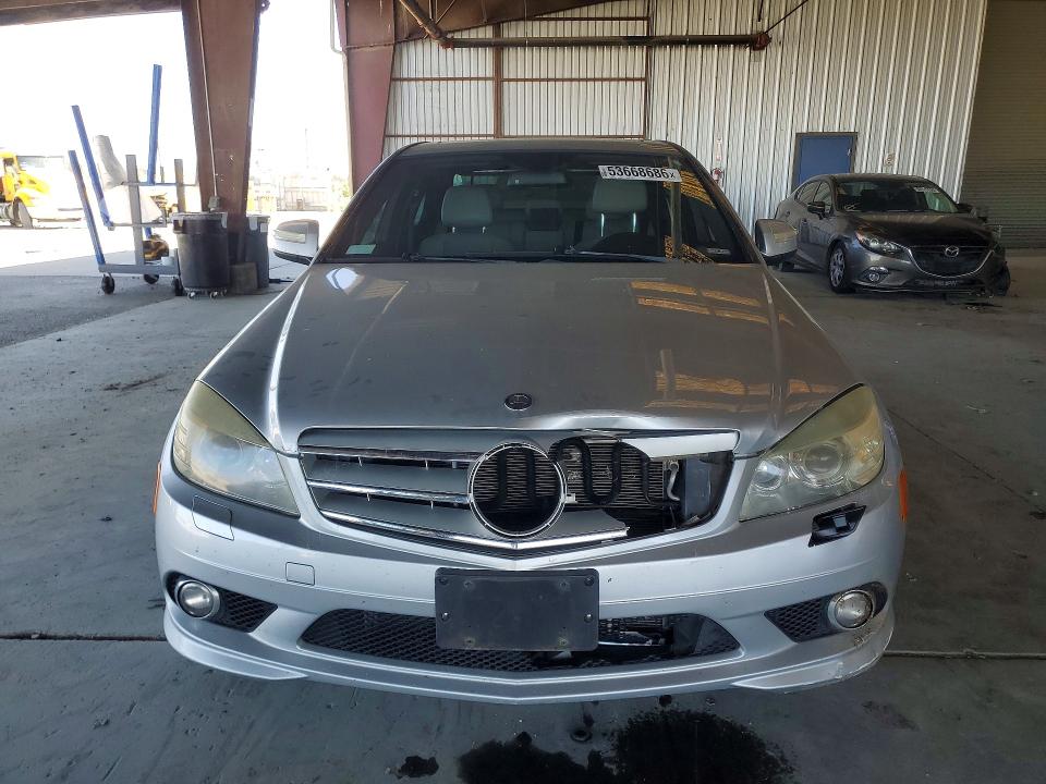 2008 Mercedes-benz C-klasse VIN WDDGF56X78F056059 COPART salvage auction — FRONT END, Ca - Salvage Certificate, sold $150 on 2026-07-13 (photo 5)