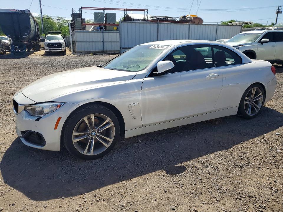 2016 BMW 4er VIN WBA3V7C54G5A28248 COPART salvage auction — SIDE, Hi - Certificate Of Salvage, sold $3,650 on 2026-08-17 (photo 1)