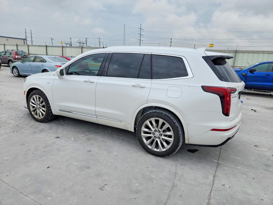 2020 Cadillac Xt6 VIN 1GYKPERS2LZ109155 COPART salvage auction — HAIL, Tx - Certificate Of Title, sold $9,100 on 2026-08-14 (photo 2)