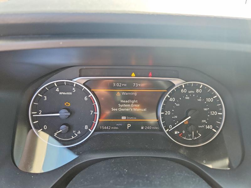2024 Nissan Rogue VIN 5N1BT3BB6RC725075 COPART salvage auction — FRONT END, Va - Cert Of Title - Salvage, sold $8,700 on 2026-07-29 (photo 9)