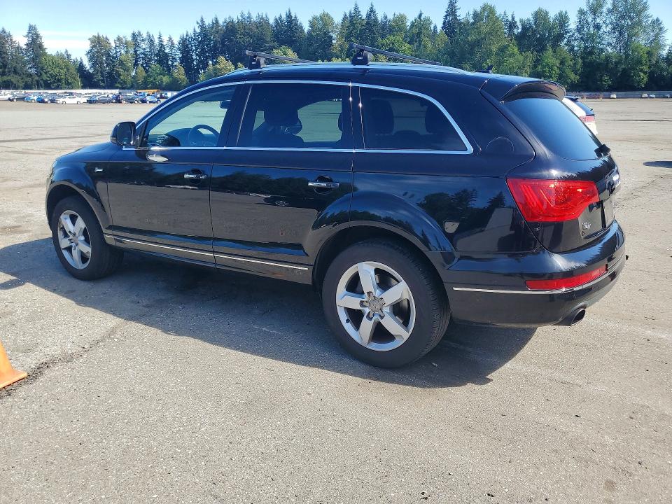2014 Audi Q7 VIN WA1LGBFE4ED013111 COPART salvage auction — REAR END, WA - BILL OF SALE, sold $2,150 on 2026-07-06 (photo 2)