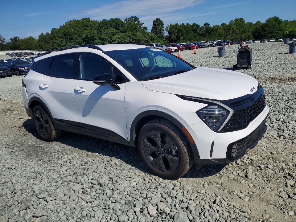 2025 Kia Sportage VIN 5XYK6CDF7SG277362 COPART salvage auction — REAR END, Nc - Salvage Certificate Of Title, sold $225 on 2026-07-29 (photo 4)