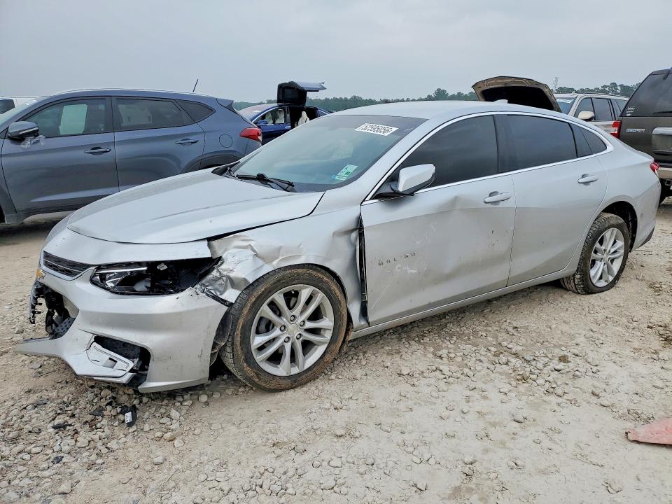 2018 Chevrolet Malibu VIN 1G1ZD5ST4JF130158 COPART salvage auction — FRONT END, Tx - Salvage Vehicle Title, sold $2,000 on 2026-07-03 (photo 1)