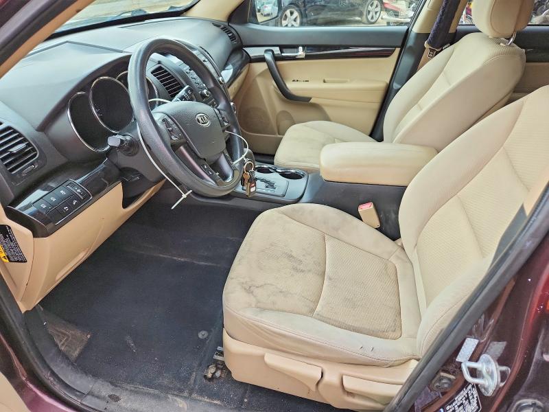 2011 Kia Sorento VIN 5XYKT3A13BG089875 COPART salvage auction — FRONT END, DE - SALVAGE CERTIFICATE, sold $975 on 2026-07-28 (photo 7)