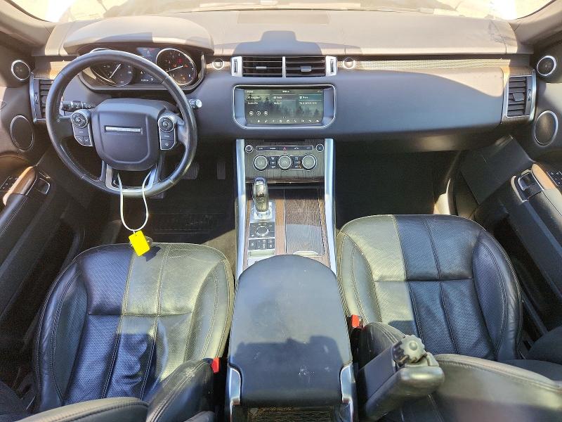 2017 Land rover VIN SALWR2FV4HA178605 COPART salvage auction — FRONT END, Or - Certificate Of Title, sold $6,100 on 2026-07-14 (photo 8)