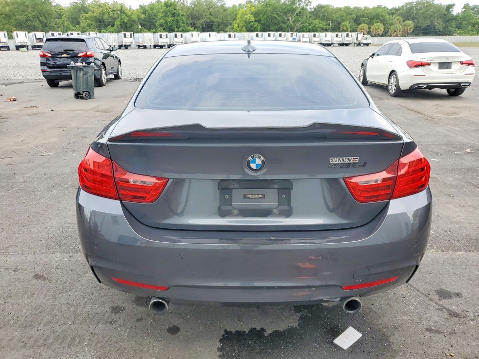 2014 BMW 4er VIN WBA3R5C54EK187873 COPART salvage auction — FRONT END, Fl - Cert Of Title Slvg Rebuildable, sold $2,950 on 2026-07-20 (photo 6)